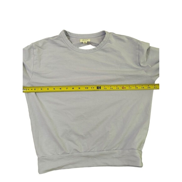 PACT Lilac Lavender Purple Cut Out Back Crewneck Sweater Size‎ XS - Picture 6 of 6